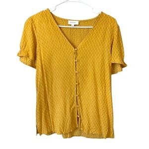 Bohme Mustard Yellow Blouse